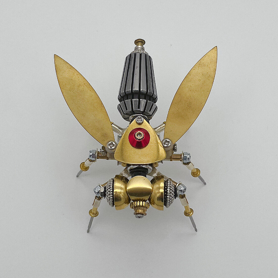 3-in-1 Steampunk Insect Metal Model Kit, Mosquito, Deck Insect & Bee Brass Puzzle Assembly Set, 270PCS 3D Jigsaw Puzzles for Adults
