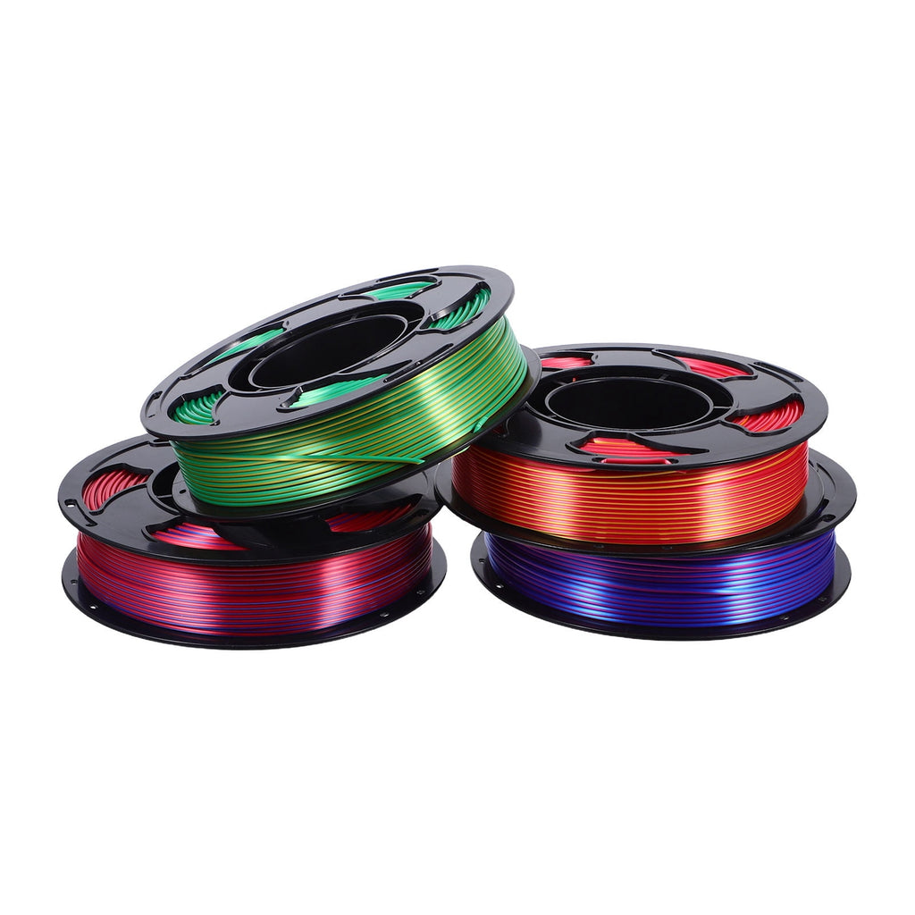 PENIKOKO Multicolor Pla Filament 1.75mm Spool Bundle for Creative 3D Printing and Model Making