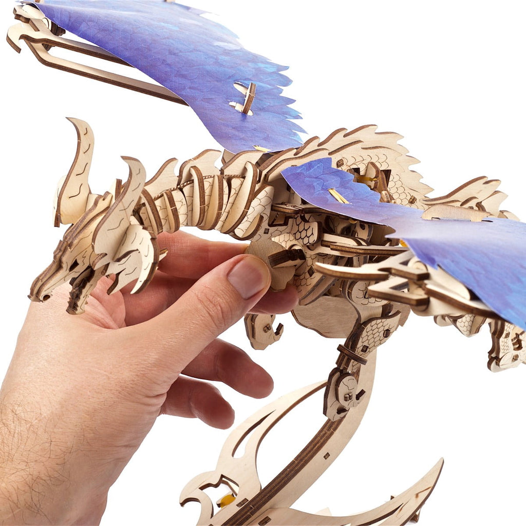 Dragon 3D Mechanical Wooden Model, Puzzle for Adults and Teenagers, Best Christmas and Thanksgiving Gift