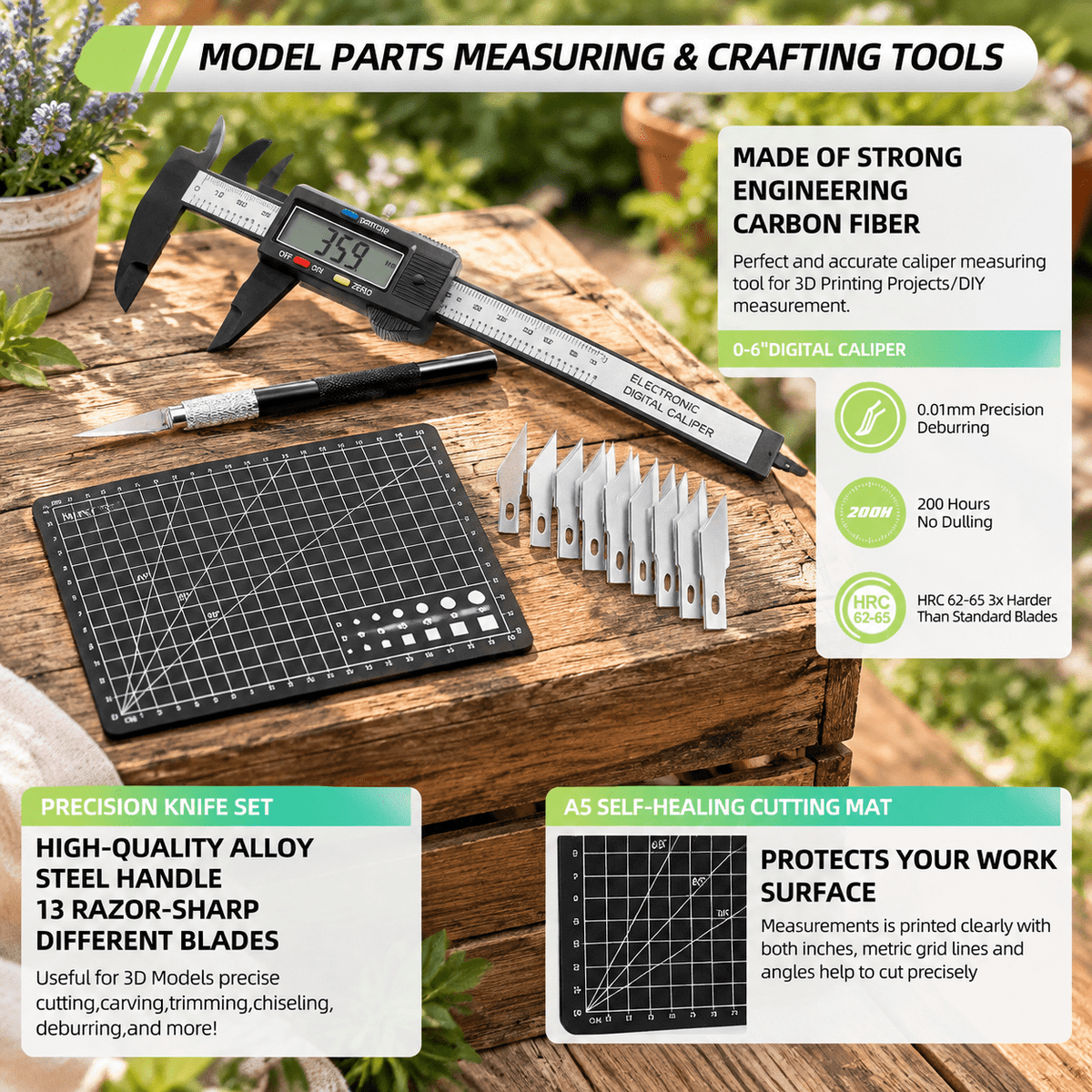 76-Piece 3D Printer Tool Kit with Storage Bag, Ultra 3D Maker Version, Compatible with Bambu Lab, Ender 3, FDM/SLA Printers