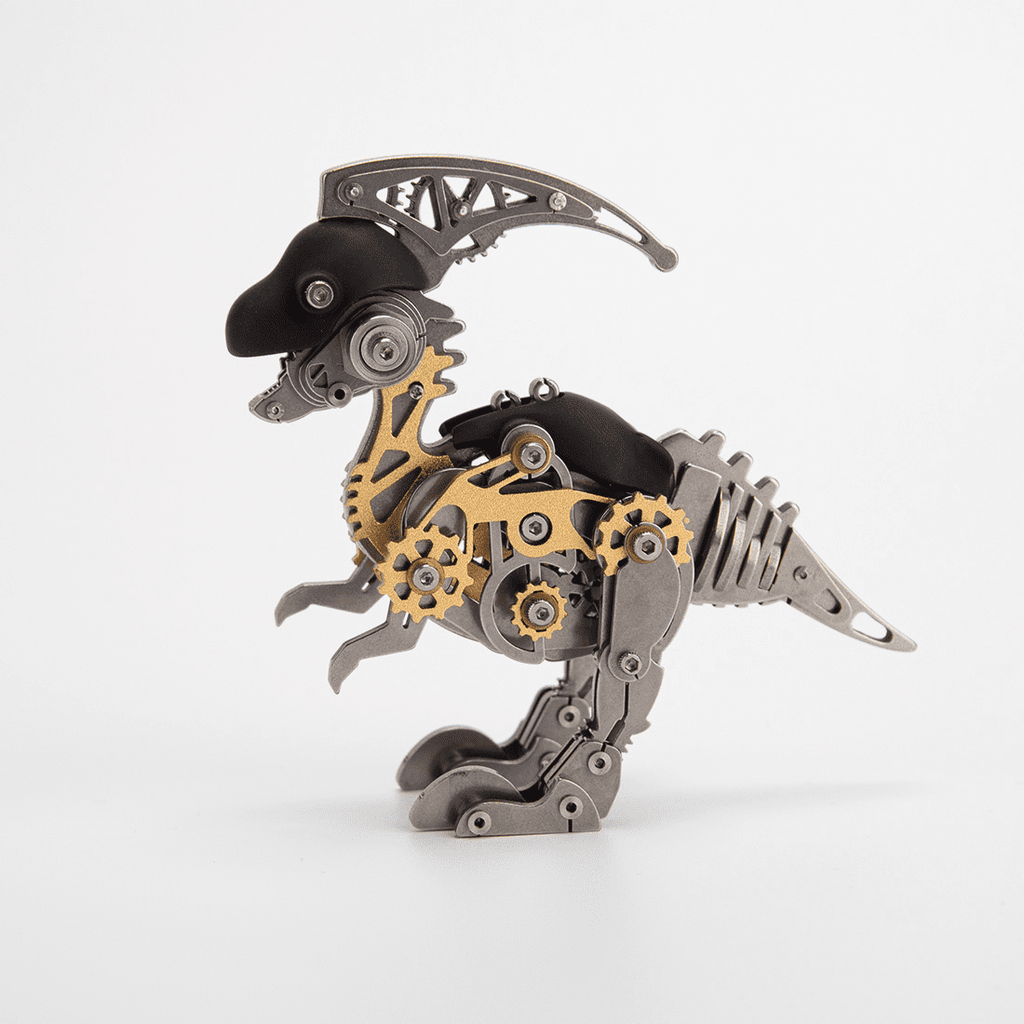 3D Metal Puzzle 339PCS Linglong Fox Hanfei Mechanical Creative DIY Assembly Model Hobby Craft Kit For Desk Display, Home Office Decor, Creative Gifts And Hobbyists