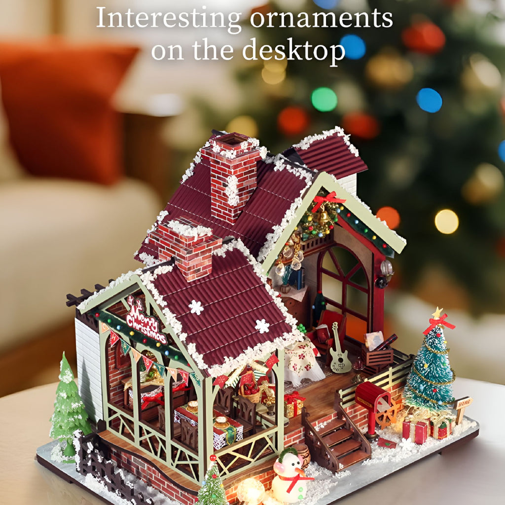 CYFW Book Nook Kit - DIY Miniature House Kit for Adults, Dollhouse Booknook Library Tiny House Bookshelf Decor 3D Wooden Puzzle