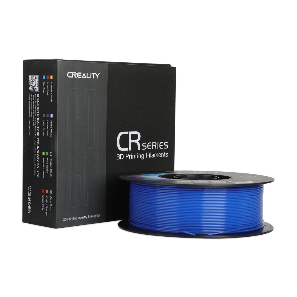 Creality PETG 3D Printer Filament 1.75mm 1kg/2.2lbs Non-Toxic Strong Toughness Filament Accuracy +/-0.02mm, White