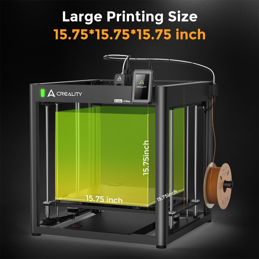 Creality Ender-5 Max 3D Printer Ultra-Fast CoreXY, 36-Point Auto Leveling, All-Metal Frame,400*400*400 Large Build Area