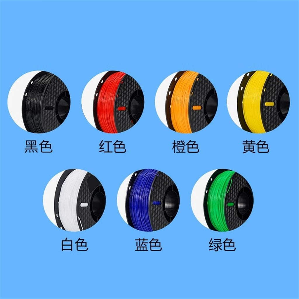 Transparent 1KG/roll 3D Printer Filaments, 1.75mm Flexible TPU, 3D Pen Materials, Solid Colorful Filament, Easy-to-Print Accessories