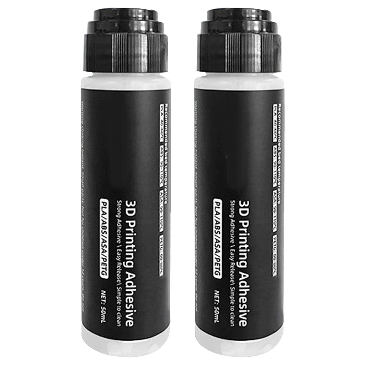3D Printer Anti Warping Glue 50ml, Liquid Bed Adhesive for PLA ABS PETG Filaments, Platform Adhesion Agent for FDM Printer, Water Soluble Model Warping Prevention for Glass Aluminum Beds, by Preplabs