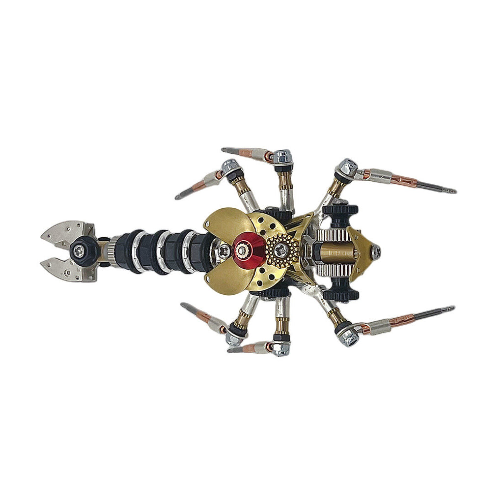 3-in-1 Steampunk Insect Metal Model Kit, Mosquito, Deck Insect & Bee Brass Puzzle Assembly Set, 270PCS 3D Jigsaw Puzzles for Adults