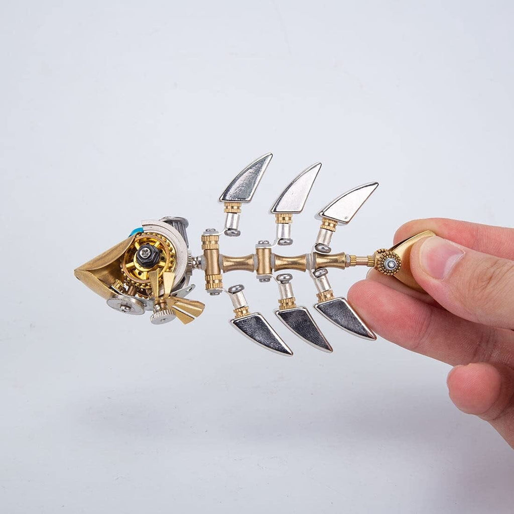 Turtle 3D Metal Puzzle Model Kit - 100+PCS Steampunk DIY Assembly Model for Home Decor, Perfect Gift for Adults & Teens