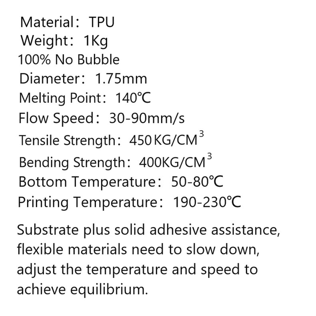 Blue 2KG 3D Printer Filaments, 1.75mm Flexible TPU, 3D Printing Pen Materials, Solid Colorful Filament, Easy-to-Print Accessories