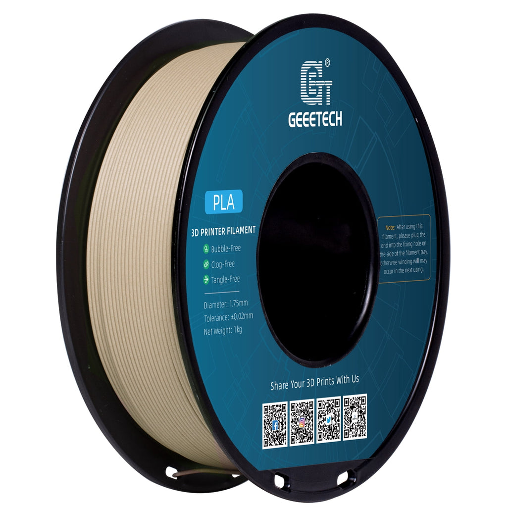 Geeetech 3D Printer PLA Filament Silk Sky Blue Toughness Enhanced Filament with 1.75mm Dimensional Accuracy +/-0.03mm, 1080 Feet per Roll, Vacuum Packaging for Most 3D FDM Printer
