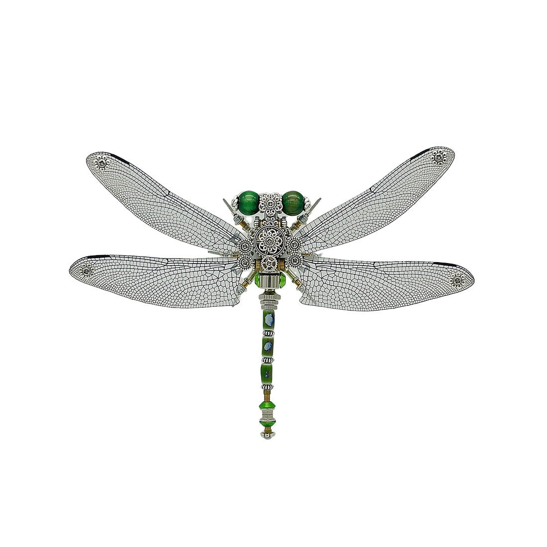 3D Metal Puzzle Punk Insects 200+ PCS, Steampunk Mechanical Model Kit With DIY Assembly, Home Display Desk Decor For Adult Collectors And Creative Gifts