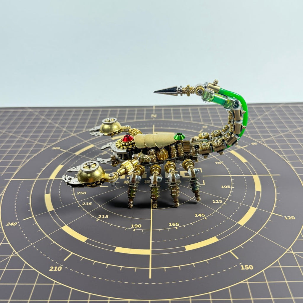 3D Metal Puzzles for Adults Mechanical Wasp Model Kits, Difficult DIY Assembly, Creative Desk Display & Unique Gift for Engineers, Hobbyists, Collectors