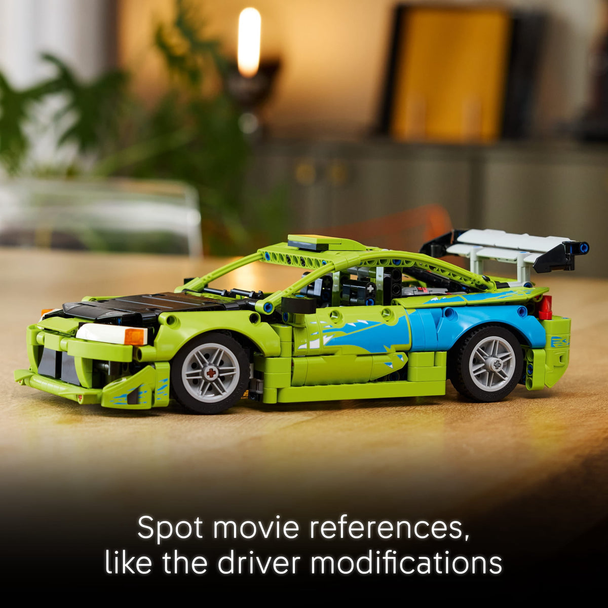 LEGO Technic Fast and Furious Mitsubishi Eclipse Car - Building Set for Teens, Ages 14+ - Collectible Model Car Kit for Fans - Detailed Features - Gift for Birthdays - 42229