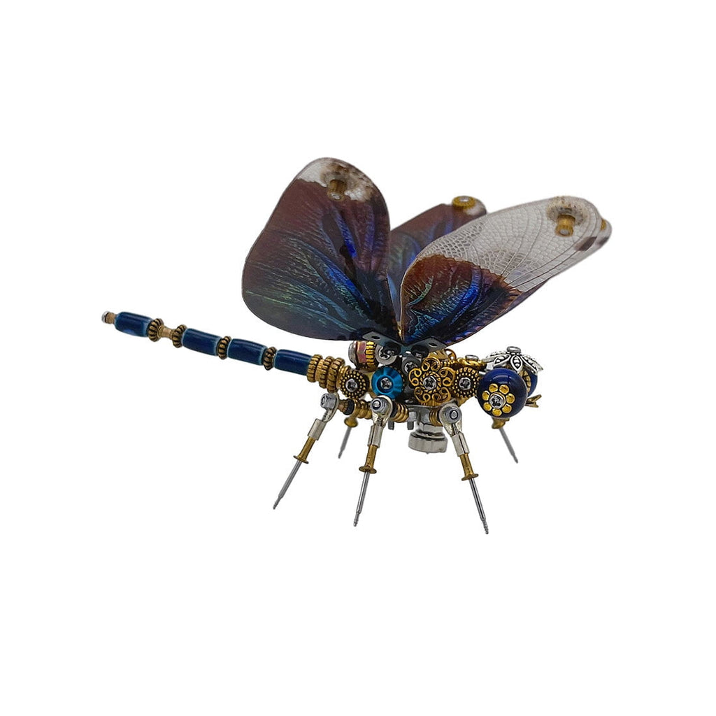 3D Metal Puzzle Punk Insects 200+ PCS, Steampunk Mechanical Model Kit With DIY Assembly, Home Display Desk Decor For Adult Collectors And Creative Gifts
