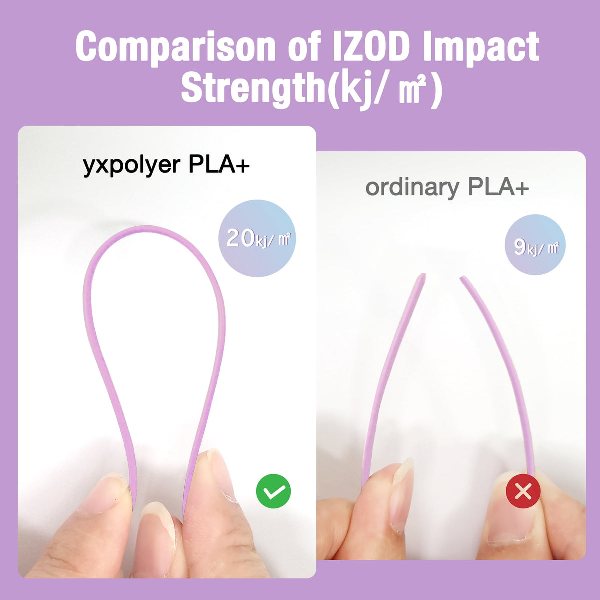 YXPOLYER PLA Filament Food Grade 1.75mm 1kg for 3D Printing, PLA+ Skin Flesh Tone 3D Printer Filament AMS-Compatible
