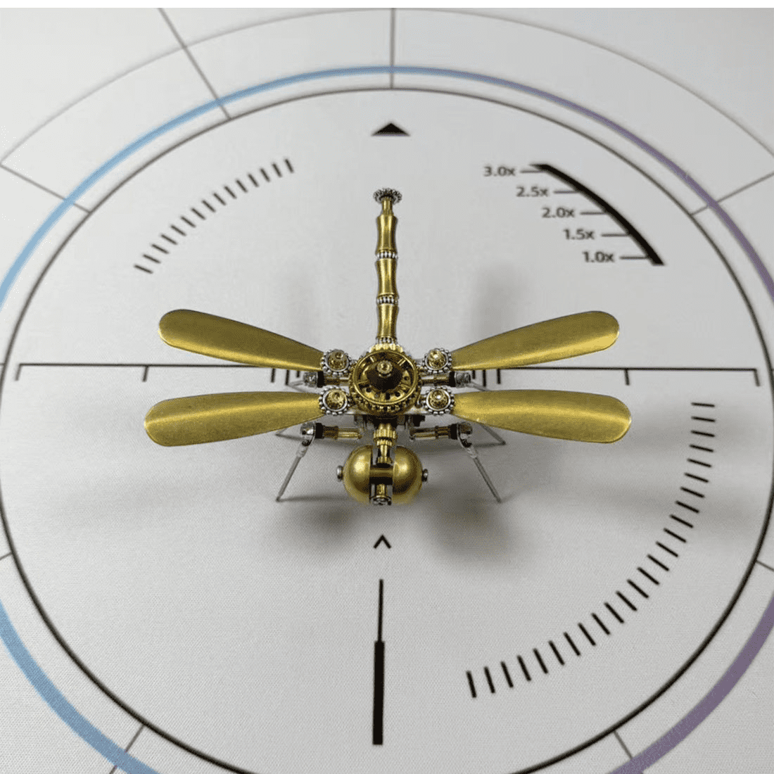 3-in-1 Steampunk Insect Metal Model Kit, Mosquito, Deck Insect & Bee Brass Puzzle Assembly Set, 270PCS 3D Jigsaw Puzzles for Adults