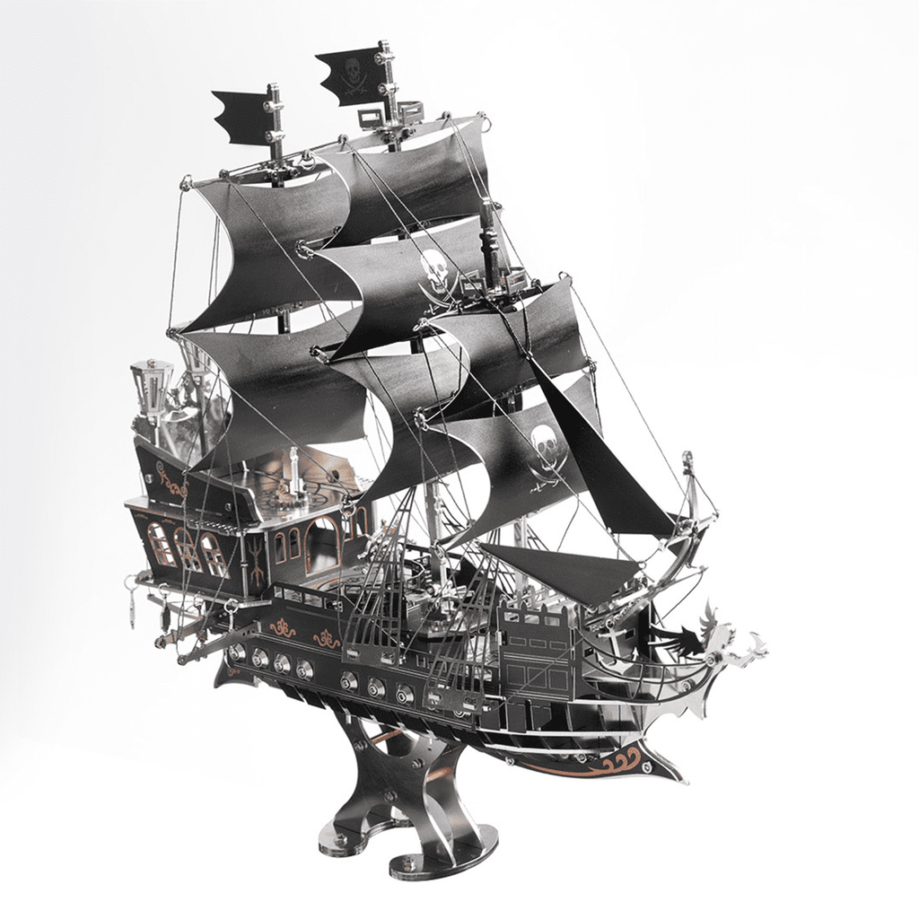 3D Wooden Puzzle Victory Sailing Ship, DIY Assembly Detailed Vessel Display Model Kit For Adult Collectors, Office Decor And Creative Gifts