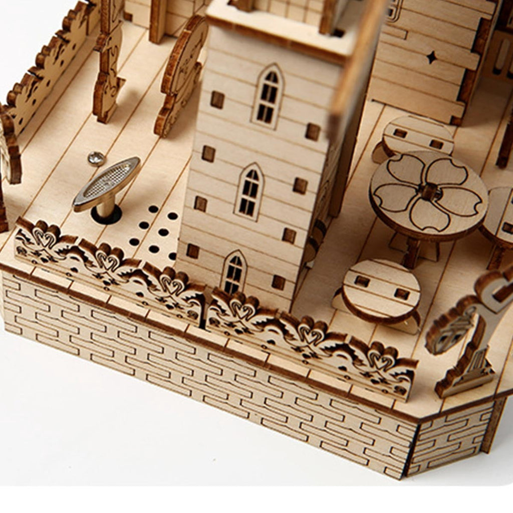 3D Wooden Puzzle Interstellar Battleship Model Kit, DIY Sci-Fi Spacecraft Building Set, Handcrafted Futuristic Decor, Best Gift for Science fiction fans