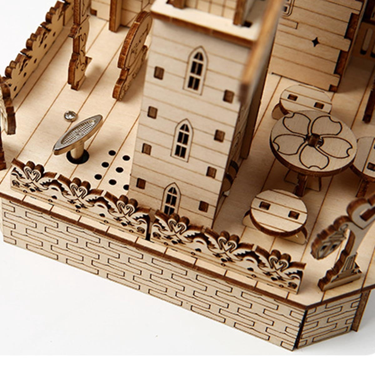 3D Wooden Puzzle Interstellar Battleship Model Kit, DIY Sci-Fi Spacecraft Building Set, Handcrafted Futuristic Decor, Best Gift for Science fiction fans
