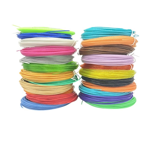 9 50 100 200 Meters PLA Filament For 3D Pen Printer Multi Colors 1.75mm PLA 3D Print Material