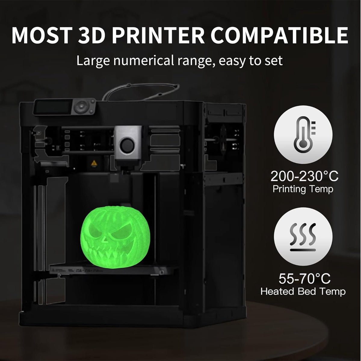 BIOMYL PLA 3D Printer Filament, PLA Filament 1.75mm Metal Gradient Color silk PLA, Tri Gold/Silver/Copper, 1kg Spool, Accuracy +/- 0.03mm