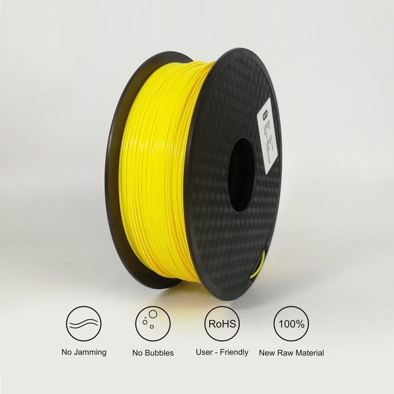 250g 1.75mm Yellow 3D Printer PLA Filament Printing Materials 3D Plastic Printing Material Extruder Pen Accessories