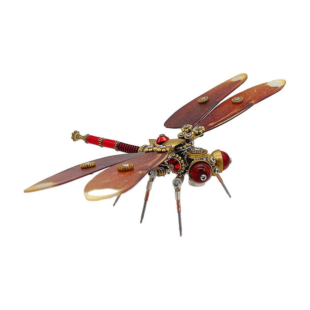 3D Metal Puzzle Punk Insects 200+ PCS, Steampunk Mechanical Model Kit With DIY Assembly, Home Display Desk Decor For Adult Collectors And Creative Gifts