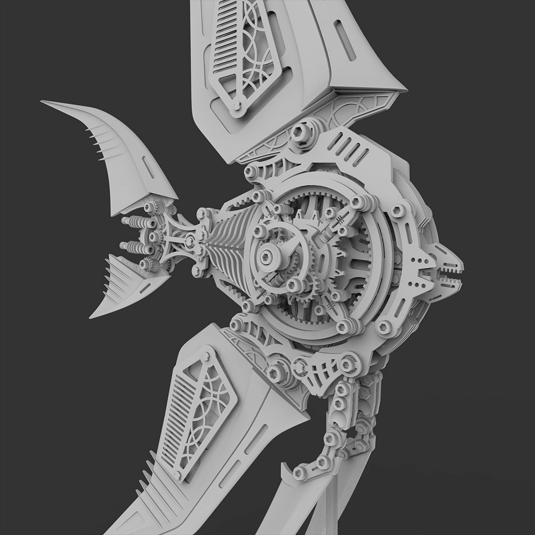 3D Metal Puzzle Linglong Fox Libai Base Stand 339 PCS, Steampunk Mechanical Model Kit With DIY Assembly, Home Display Desk Decor For Adult Collectors And Creative Gifts