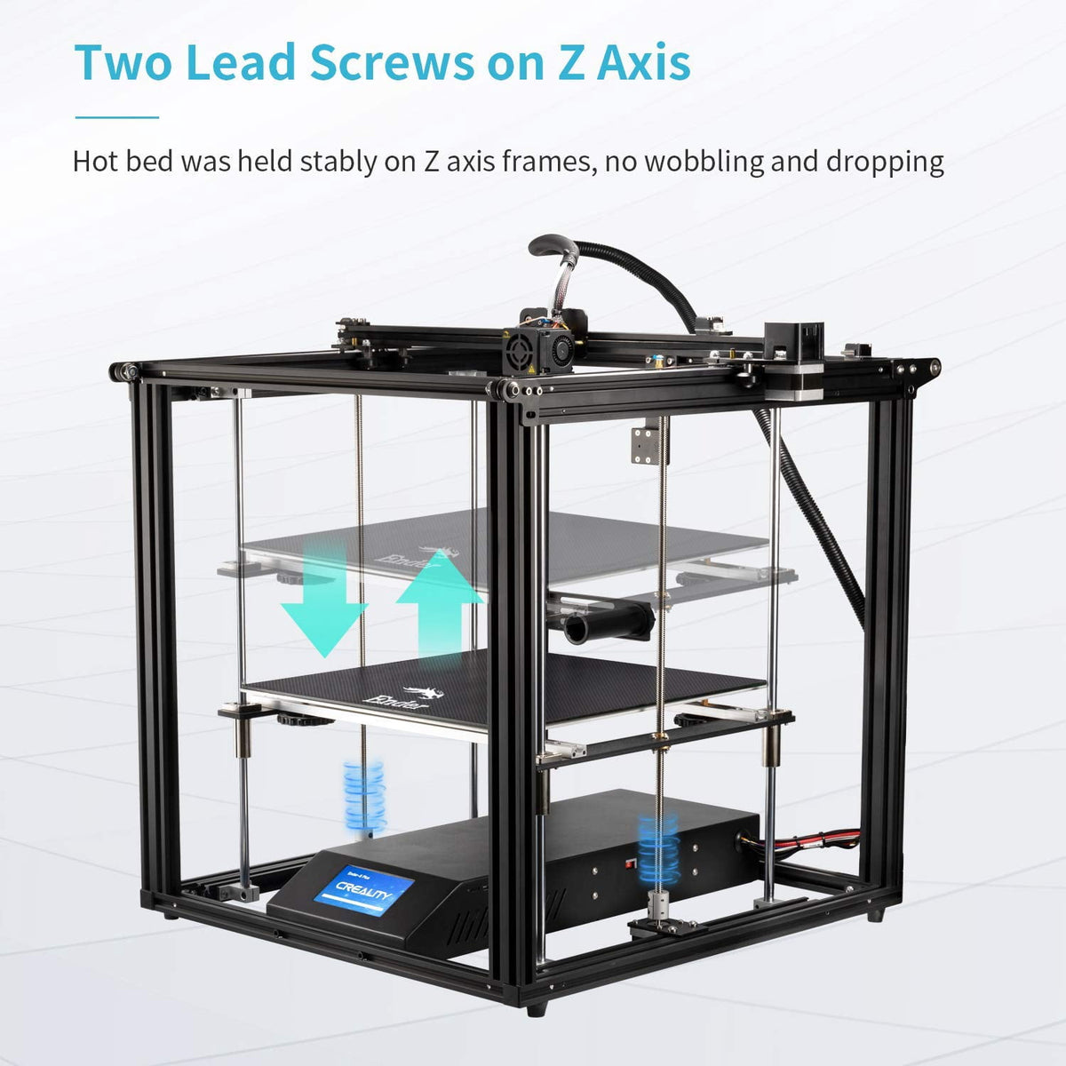 Creality Ender-5 Max 3D Printer Ultra-Fast CoreXY, 36-Point Auto Leveling, All-Metal Frame,400*400*400 Large Build Area