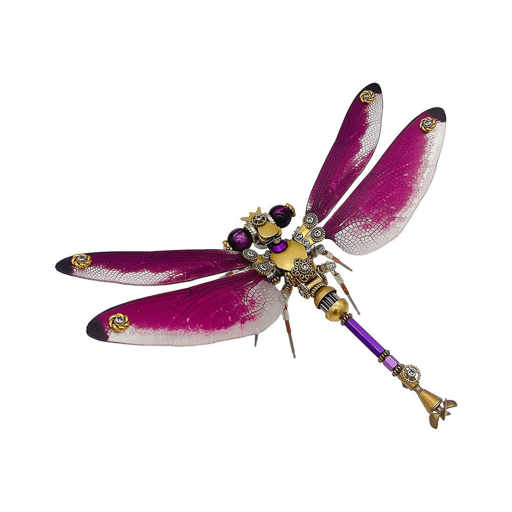 3D Metal Puzzle Punk Insects 200+ PCS, Steampunk Mechanical Model Kit With DIY Assembly, Home Display Desk Decor For Adult Collectors And Creative Gifts