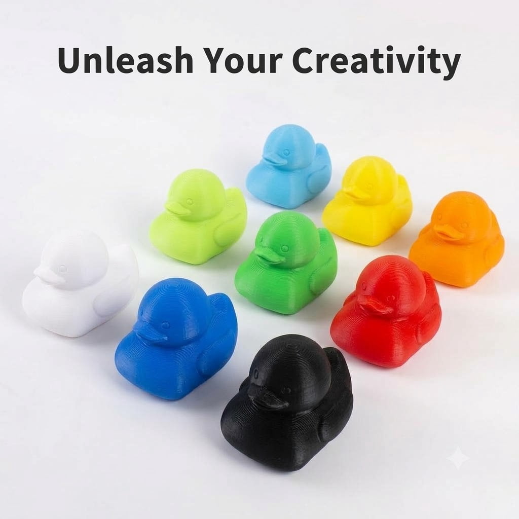 8 Pack PLA+ Filament 1.75mm Multi Color Combo, 250g x 8 Spools (2KG/4.4lbs), Tough Rainbow PLA Plus Filament Assorted Colors for 3D Pens & Fast FDM Printers, DIY Mini Figures Printing