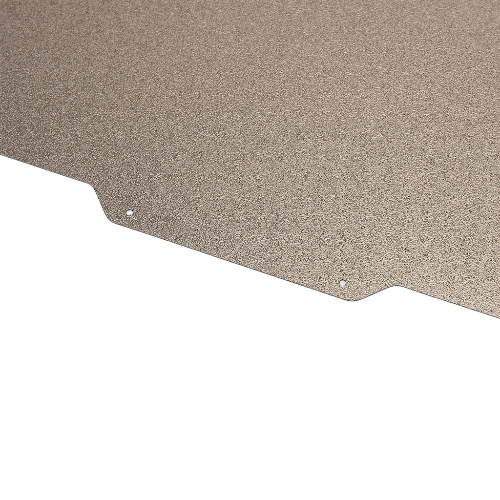 Double Sided Textured PEI Sheet 12.99 inches / 330 mm Flexible Build Plate Print Bed with Platform Replacement Surface for 3D Printer Accessories