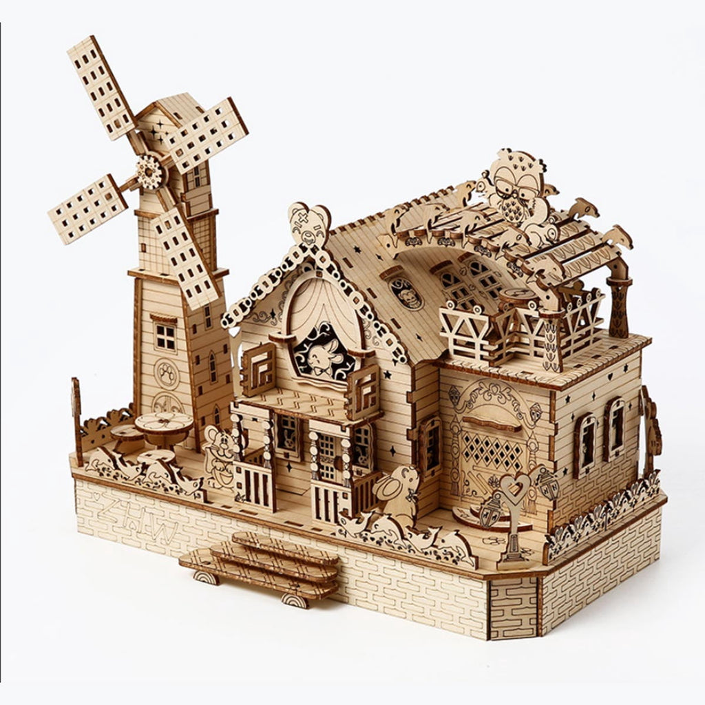 3D Wooden Puzzle Interstellar Battleship Model Kit, DIY Sci-Fi Spacecraft Building Set, Handcrafted Futuristic Decor, Best Gift for Science fiction fans