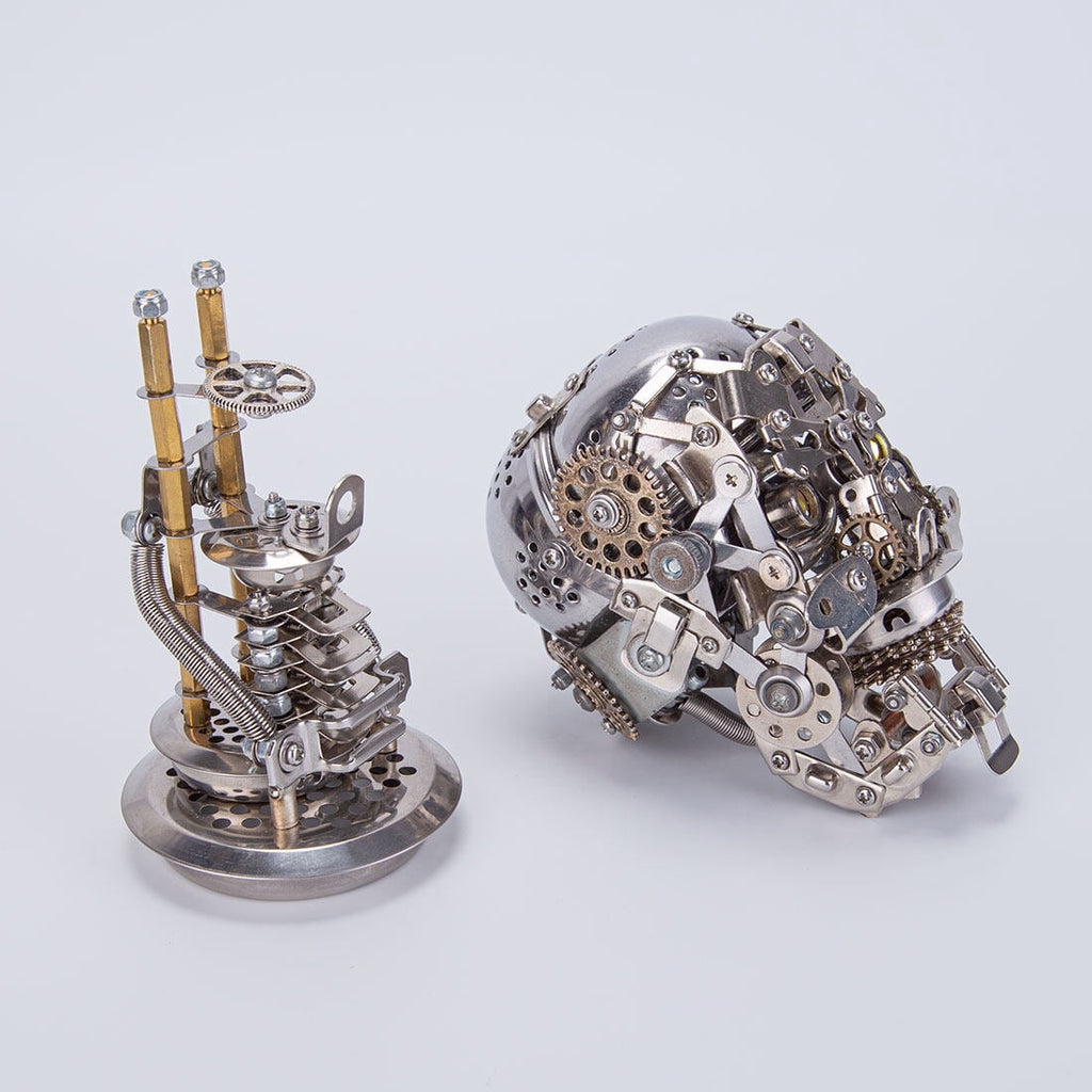 3D Metal Puzzle Cobra Realistic 1000+ PCS, Steampunk Mechanical Model Kit With DIY Assembly, Home Display Desk Decor For Adult Collectors And Creative Gifts