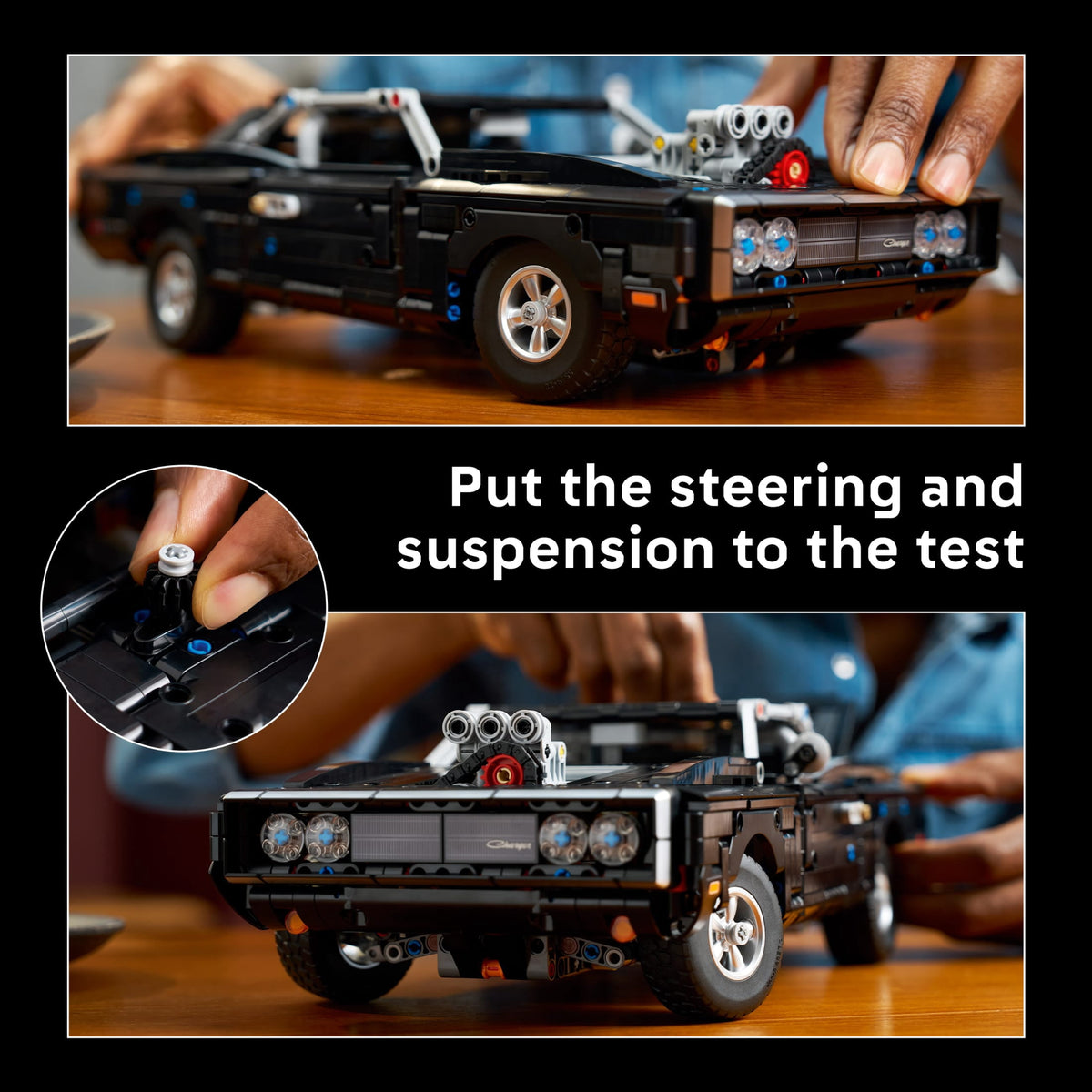 LEGO Technic Fast and Furious Dodge Charger R/T Car - Building Set for Adults, Ages 18+ - Collectible Model Car Kit for Fans - Detailed Features - Gift for Birthdays - 42231