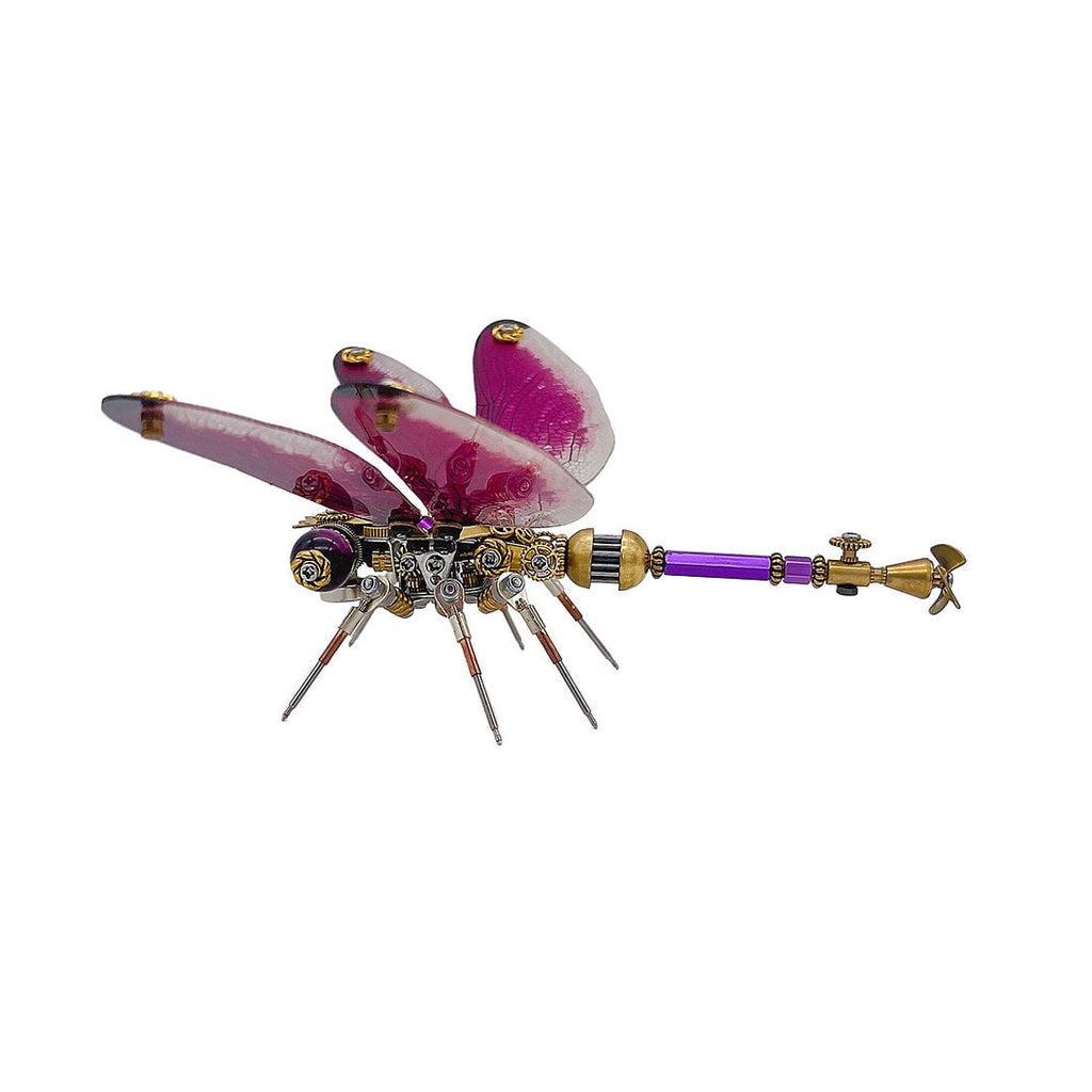 3D Metal Puzzle Punk Insects 200+ PCS, Steampunk Mechanical Model Kit With DIY Assembly, Home Display Desk Decor For Adult Collectors And Creative Gifts
