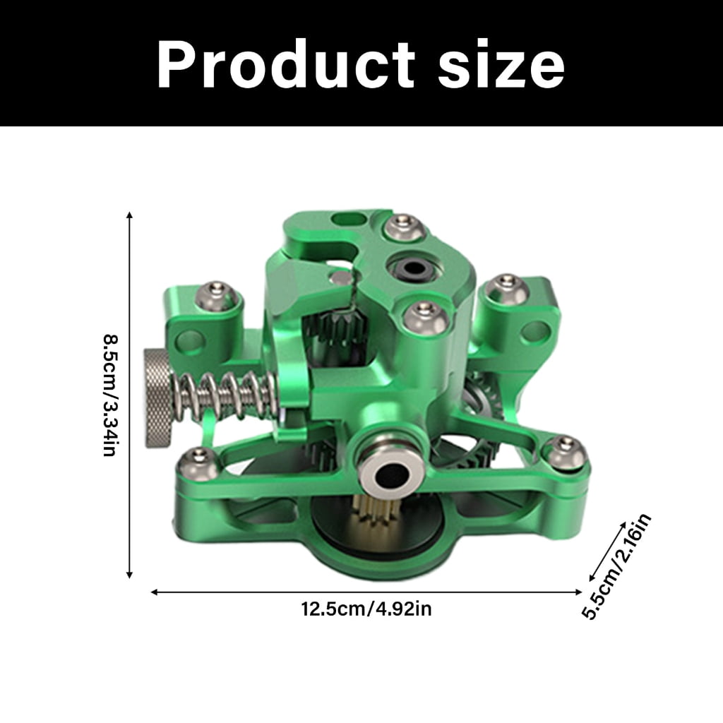 High Temperature Resistant Light Weight Extrusion Unit Replacement For Voron 2.4 3D Printer Temperature Tolerance