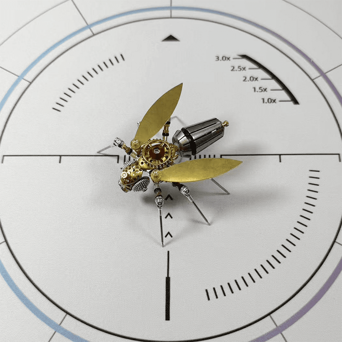 3-in-1 Steampunk Insect Metal Model Kit, Mosquito, Deck Insect & Bee Brass Puzzle Assembly Set, 270PCS 3D Jigsaw Puzzles for Adults