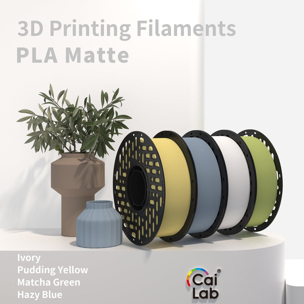 PLA Matte 3D Printer Filament, 1.75mm, Smooth Matte Finish, Easy to Print,Sakura Pink