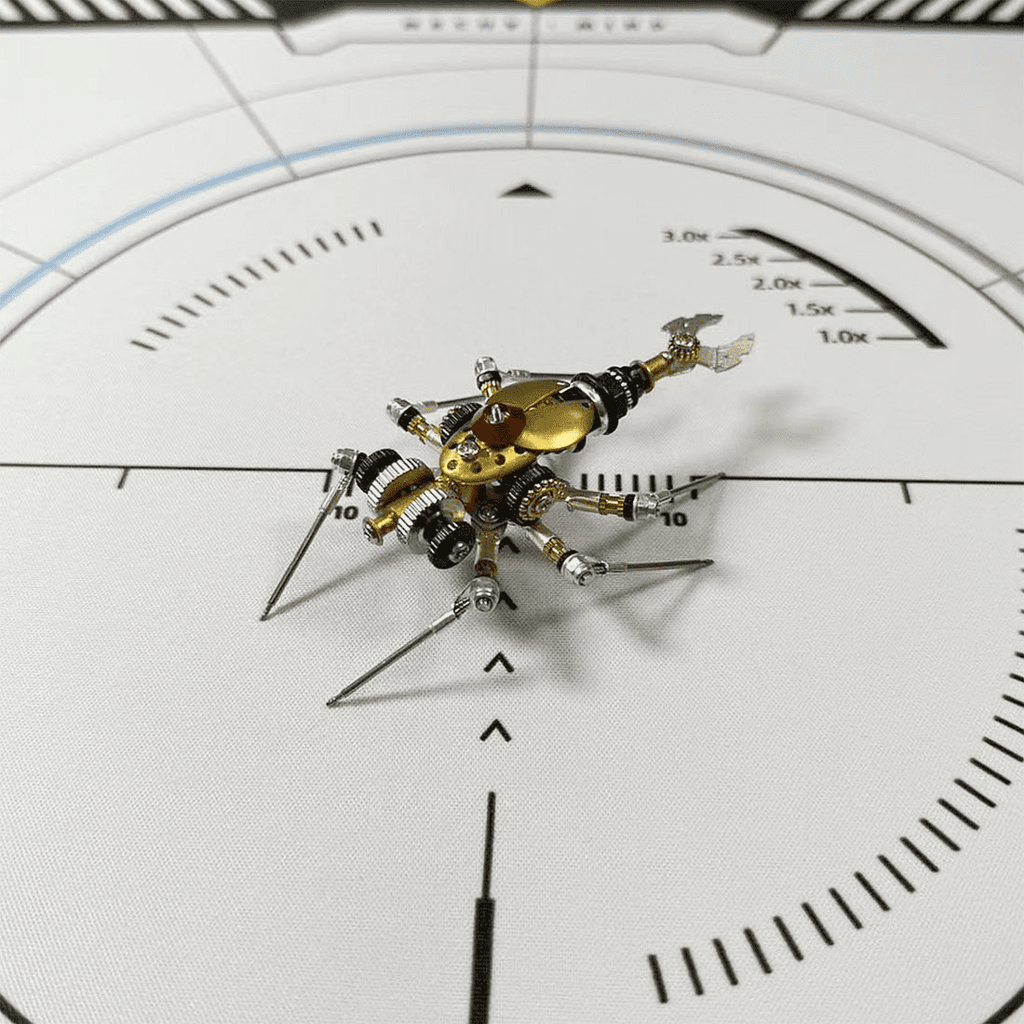3-in-1 Steampunk Insect Metal Model Kit, Mosquito, Deck Insect & Bee Brass Puzzle Assembly Set, 270PCS 3D Jigsaw Puzzles for Adults
