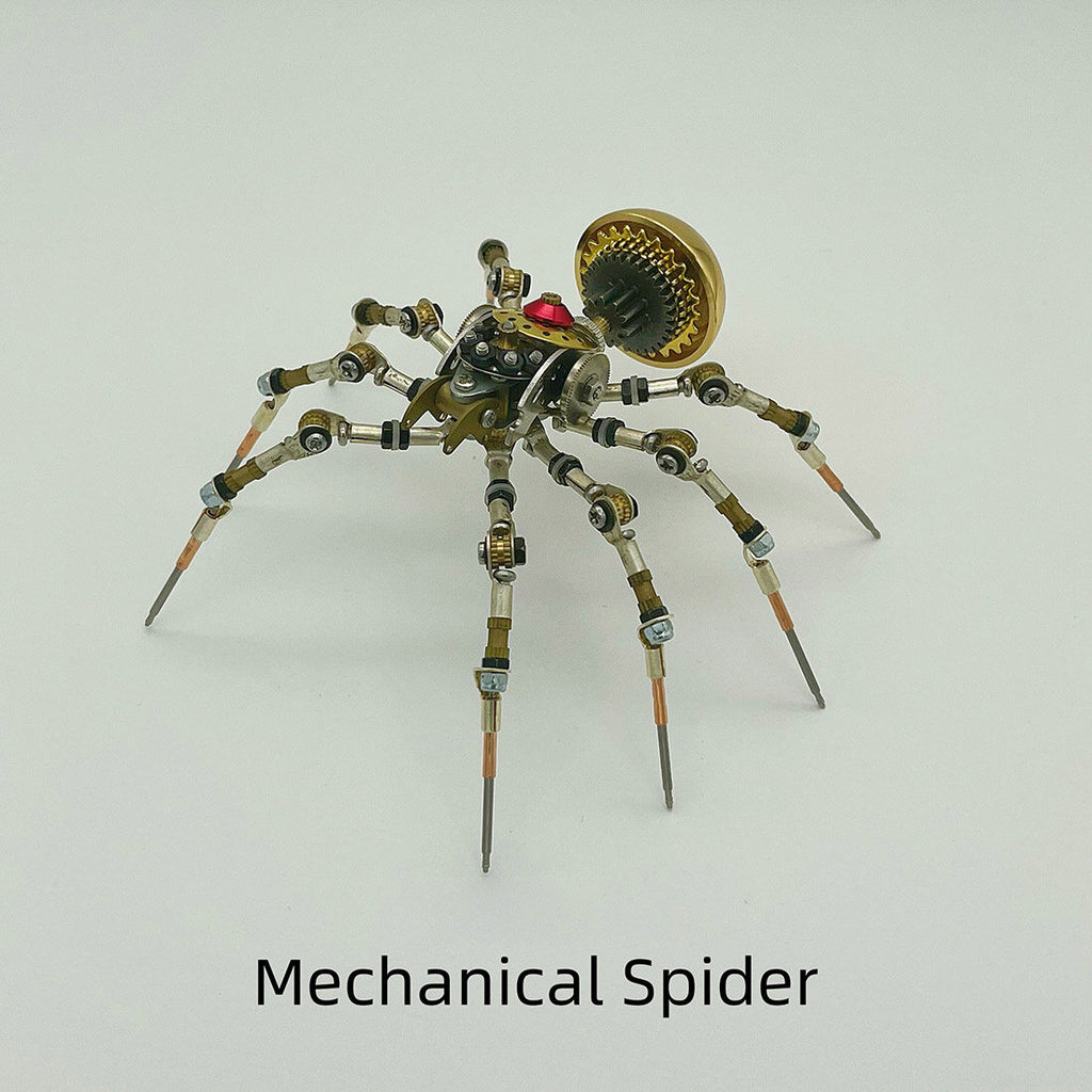 3-in-1 Steampunk Insect Metal Model Kit, Mosquito, Deck Insect & Bee Brass Puzzle Assembly Set, 270PCS 3D Jigsaw Puzzles for Adults