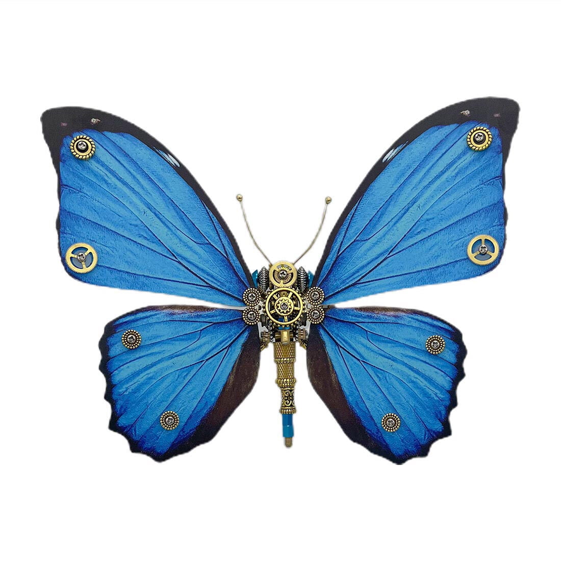 3D Metal Puzzle Insect With Rechargeable 150+ PCS, Steampunk Mechanical Model Kit With DIY Assembly, Home Display Desk Decor For Adult Collectors And Creative Gifts