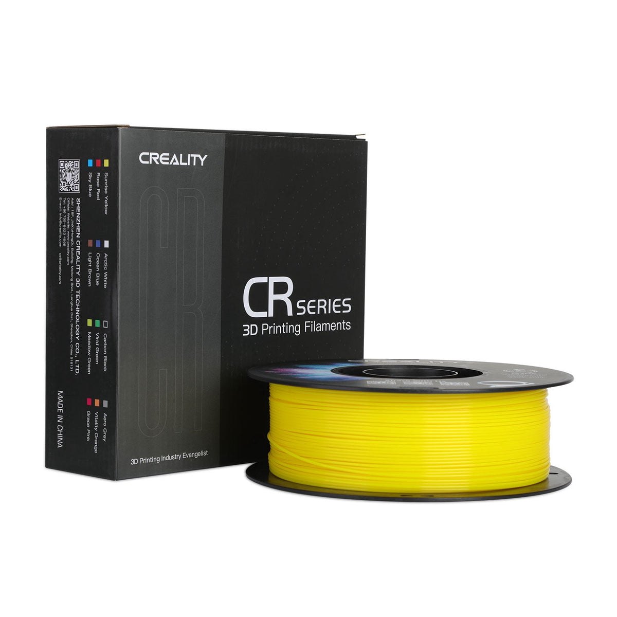 Creality PETG 3D Printer Filament 1.75mm 1kg/2.2lbs Non-Toxic Strong Toughness Filament Accuracy +/-0.02mm, White