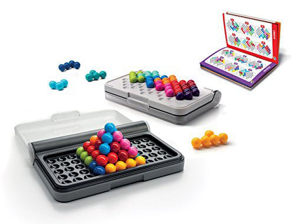 SmartGames IQ Bundles 3D Series: IQ Puzzler Pro & IQ Fit 240 Challanges for Ages 6-Adult