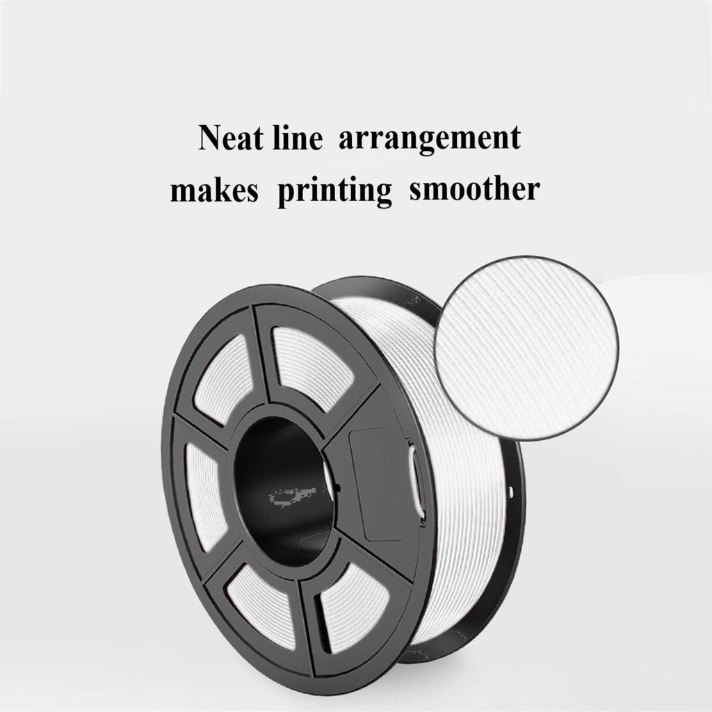 3D Printing Filament PP Polypropylene, 1.75mm Coil for 3D Printer, Accessories for 3D Printer & 3D Pen, Solid Marerial, Black/White