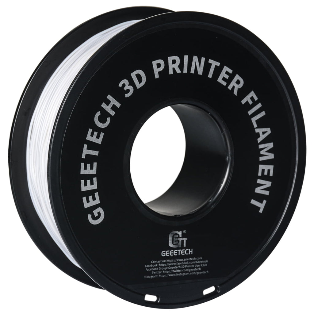 Geeetech 3D Printer PLA Filament Silk Sky Blue Toughness Enhanced Filament with 1.75mm Dimensional Accuracy +/-0.03mm, 1080 Feet per Roll, Vacuum Packaging for Most 3D FDM Printer