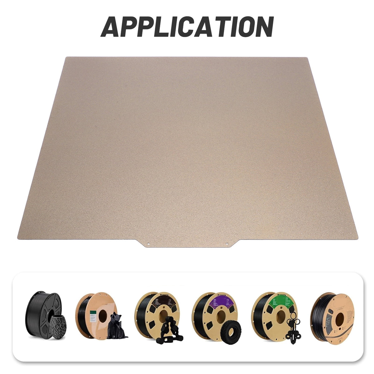 Premium 3D Printer Build Plate Textured and Smooth PEI Sheet Double Sided Print Bed 13 inches / 330.2 mm