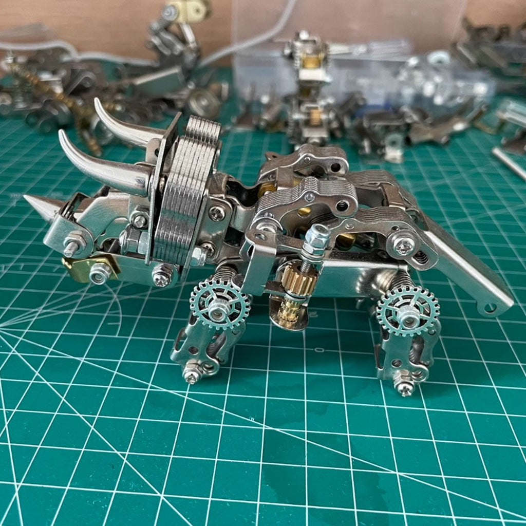3D Metal Puzzle Desperate 600+ PCS, Steampunk Mechanical Model Kit With DIY Assembly, Home Display Desk Decor For Adult Collectors And Creative Gifts