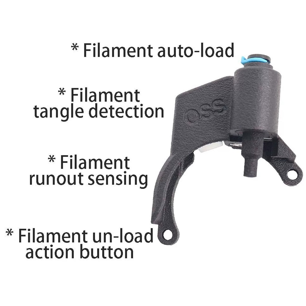 Extruder Assembly Component for Orbiter V2 3D Printers, Intended for Orbiter V2 Handling During the Printing Process