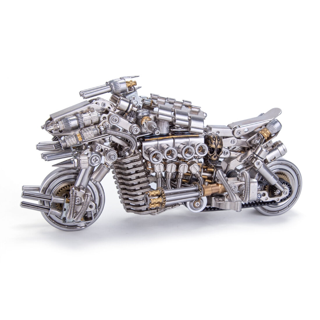 3D Metal Puzzle Desperate 600+ PCS, Steampunk Mechanical Model Kit With DIY Assembly, Home Display Desk Decor For Adult Collectors And Creative Gifts
